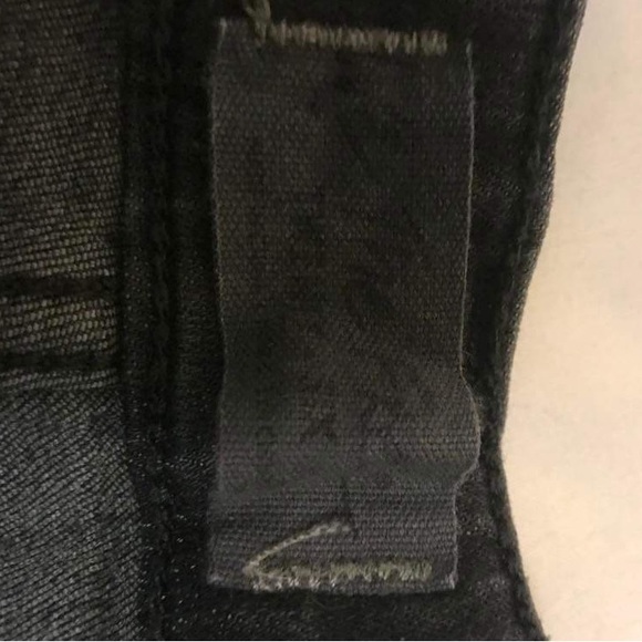 Free People Womens Irreplaceable Flared Charcoal Jeans Size 26 - Picture 3 of 3